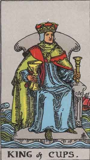 Significado da carta Rei de Copas no Tarot Carta Rei de Copas no Tarot (Rider-Waite) - significado e interpretação