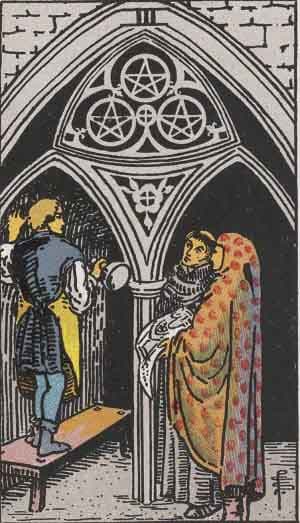 Significado da carta Três de Ouros no Tarot Carta Três de Ouros no Tarot (Rider-Waite) - significado e interpretação