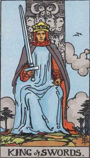 Significado da carta Rei de Espadas no Tarot Carta Rei de Espadas no Tarot (Rider-Waite) - significado e interpretação